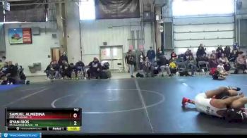 140 lbs Round 3 (4 Team) - Ryan Rios, PA Alliance Black vs Samuel Almedina, Mat Assassins