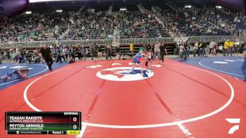 108 lbs Semifinal - Peyton Arnhold, Shoshoni Sharp Shooters vs Teagan Rakisits, Glenrock Wrestling Club