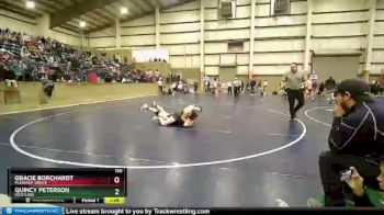130 lbs Cons. Semi - Quincy Peterson, Westlake vs Gracie Borchardt, Pleasant Grove