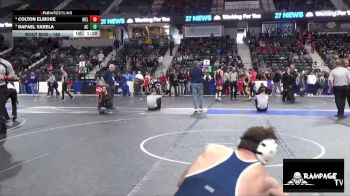 160 lbs 3rd Place Match - Rafael Varela, Ark City vs Colton Elmore, Wellington