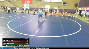 285 lbs Quarterfinal - Milan Colvin, KS vs Griffin Morris, MO