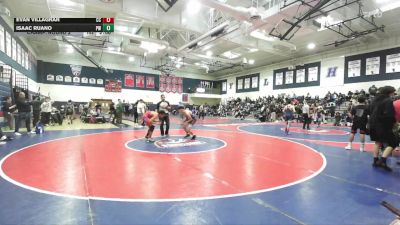 128 lbs Champ. Round 2 - Evan Villagran, Centennial Corona vs Isaac Ruano, Pounders WC
