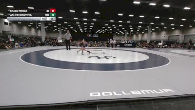 49 lbs 1st Place Match - Asher Montoya, Top Rank vs Saeed Mirza, Edina Wrestling Association