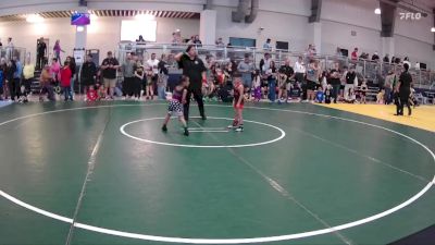35-38 lbs Quarterfinal - Kyeden Pena, ReZults Wrestling vs Nayah Barry, El Paso Enforcers Wrestling Club