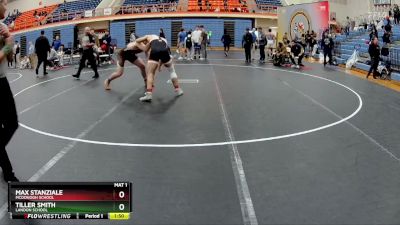 215 lbs Quarterfinal - Tiller Smith, Landon School vs Max Stanziale, McDonogh School