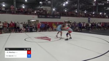 74 kg Quarterfinal - Grant MacKay, Pittsburgh Wrestling Club vs Hunter Garvin, Iowa