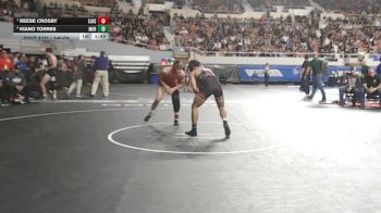 146-D4 Semifinal - Reese Crosby, St. Johns High School vs Kiano Torres, Morenci High School