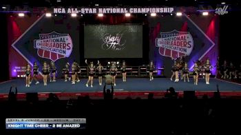 Knight Time Cheer - 2 Be Amazed [2026 L2 Junior - D2 - Medium Day 1] 2026 NCA All-Star National Championship