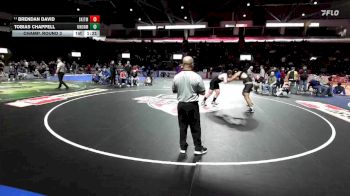 215 lbs Champ. Round 3 - Brendan David, South Kitsap vs Tobias Chappell, Union