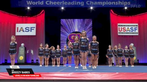 ICE - Breezy Babes [2025 L6 U18 Non Tumbling Semis] 2025 The Cheerleading Worlds