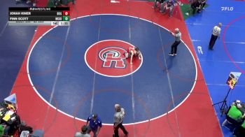 82 lbs Round Of 32 - Jonah Kiner, Boiling Springs vs Finn Scott, McGuffey