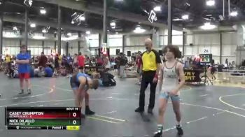 91 lbs Round 5 (6 Team) - NICK DILALLO, Poundtown vs Casey Crumpton, Olympia Black