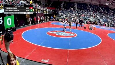 110 lbs Cons. Round 1 - Jasmyn Johnson, Morrow vs Reagan Fizer, McEachern