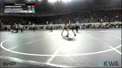 155 lbs Round Of 32 - Conner McCartney, Wagoner Takedown Club vs Cooper Leatherman, Hilldale Youth Wrestling Club