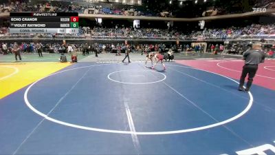 6A 126 lbs Cons. Round 1 - Violet Raymond, Killeen Harker Heights vs Echo Cranor, Keller Central