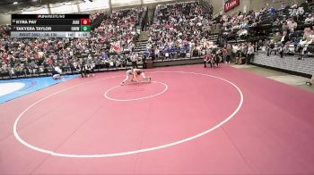 3A 130 lbs Quarterfinal - Takyera Taylor, Canyon View vs Kyra Pay, Juab