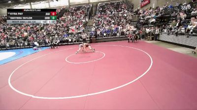 3A 130 lbs Quarterfinal - Takyera Taylor, Canyon View vs Kyra Pay, Juab