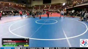 35 lbs Cons. Round 3 - Logan Reid Scott, Stay Sharp Wrestling Club vs Noah Pepin, Team Fox Wrestling Club