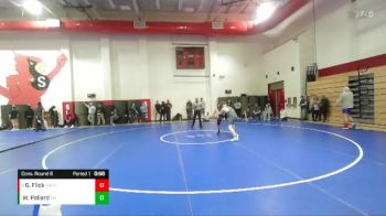 165 lbs Cons. Round 6 - Gabriel Flick, New Palestine vs Warren Pollard, NV