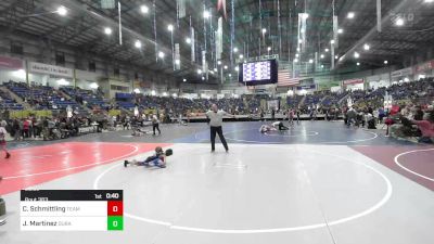 69 lbs Consi Of 16 #2 - Conor Schmittling, Team Garcia WC vs Jaxson Martinez, Duran Elite