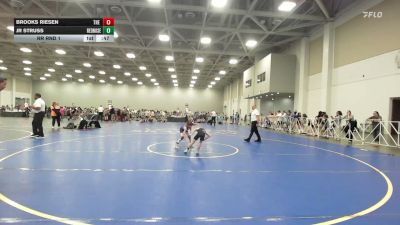 60 lbs Rr Rnd 1 - Brooks Riesen, The Fort Hammers - EL vs JR Struss, RedNose Wrestling School - EL