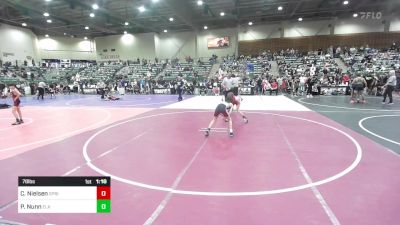 78 lbs Semifinal - Chayton Nielsen, Spring Hills Wrestling vs Princeton Nunn, Elk Grove Wr Acd