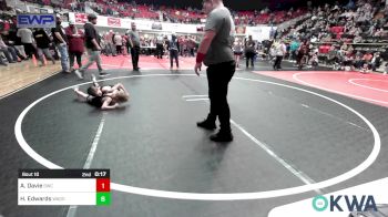 49 lbs Quarterfinal - Colton Fort, Wyandotte Youth Wrestling vs Jack Sadler, Barnsdall Youth Wrestling