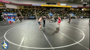 285 lbs Cons. Round 3 - Landen Purdy, Albert Lea Area vs Henry Huza, Hortonville