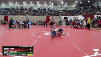 120 lbs Champ. Round 2 - Elijah Stewart, Club Madison vs Daniel Mata, Hobart