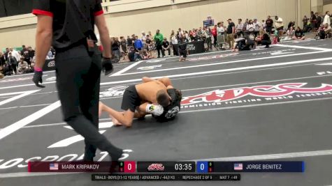 Mark Kripakov vs Jorge Benitez 2025 ADCC Orlando Open/Youth Trials