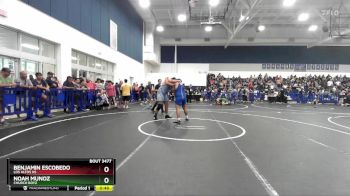 285 lbs Cons. Round 3 - Noah Munoz, Church Boyz vs Benjamin Escobedo, Los Altos HS