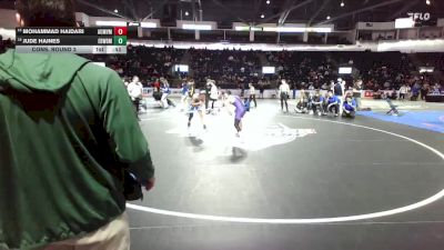 120 lbs Cons. Round 2 - Mohammad Haidari, Auburn Mountainview vs Jude Haines, Edmonds-Woodway
