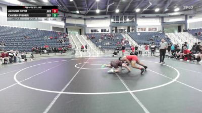 215 lbs Semis & 3rd Wb (16 Team) - Alonso Ortiz, Jackson County vs Caysen Fisher, South Effingham