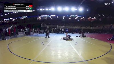 132 lbs Cons. Round 4 - AJ DeLaCruz, West-Oak vs Tyson Horel, Winter Springs