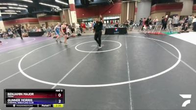 150 lbs Cons. Round 4 - Benjamin Major, Texas vs Gunner Morris, Cardinal Wrestling Club