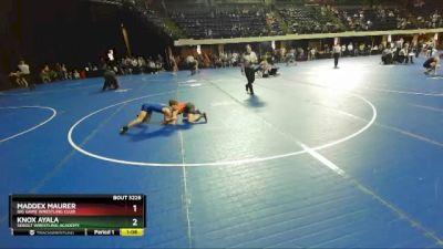 75 lbs Semifinal - Knox Ayala, Sebolt Wrestling Academy vs Maddex Maurer, Big Game Wrestling Club