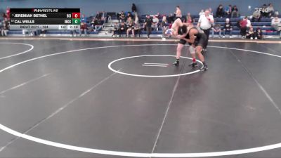 184 lbs Cons. Semi - Jeremiah Bethel, Briar Cliff (Iowa) vs Cal Wells, Iowa Western Community College