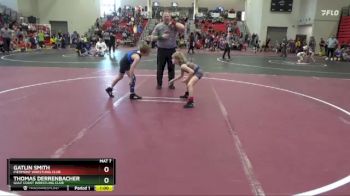 65 lbs Cons. Round 2 - Thomas Derrenbacher, Gulf Coast Wrestling Club vs Gatlin Smith, Piedmont Wrestling Club