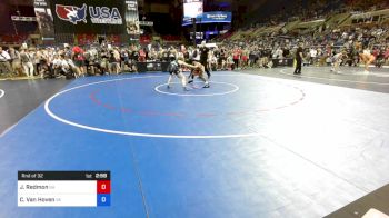 138 lbs Rnd Of 32 - Jveion Redmon, Georgia vs Chase Van Hoven, Virginia