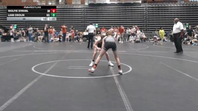 88 lbs Round 4 (8 Team) - Wolfie Strobl, Darkhorse Wrestling vs Liam Osolin, NC Legend