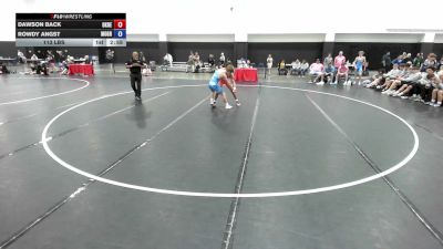 113 lbs Dawson Back, Oklahoma Red vs Rowdy Angst, Missouri