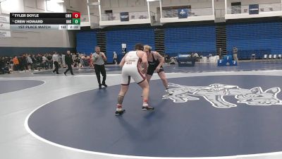 285 lbs 1st Place Match - Crew Howard, Nebraska-Kearney vs Tyler Doyle, Colorado Mesa
