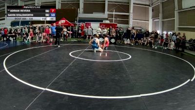 138 lbs Cons. Round 2 - Adrian Revera, California vs Gavin Stalsworth, California