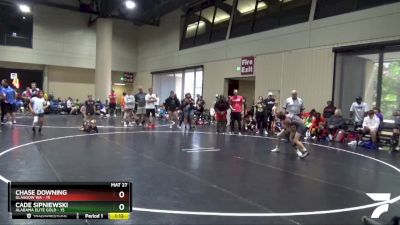 75 lbs Round 4 (6 Team) - Cade Sipniewski, Alabama Elite Gold vs Chase Downing, Glasgow WA