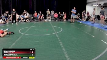 84 lbs Placement (4 Team) - Rocco Rustico, Junior Terps Northeast vs Rocco Fabri, Kraken Elite