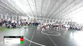 105 lbs Semifinal - Sadie Rhoades, Uintah vs Emily Ball, Syracuse