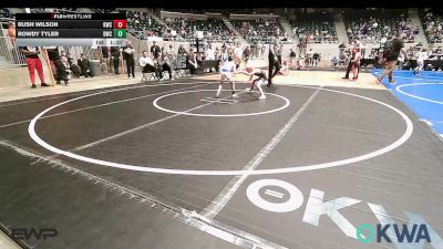 46 lbs Rr Rnd 2 - Rush Wilson, Keystone Wrestling Club vs Rowdy Tyler, Berryhill Wrestling Club