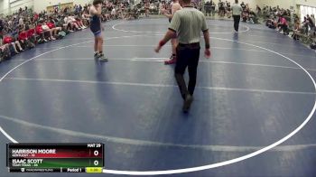 195 lbs Round 2 (6 Team) - Isaac Scott, Team Texas vs Harrison Moore, Kentucky