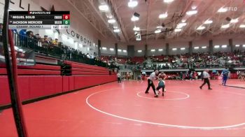 132 lbs Champ. Round 1 - Miguel Solis, Eastwood vs Jackson Mercier, Weatherford