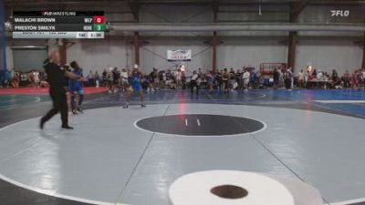 132 lbs Round Of 32 - Malachi Brown, William Penn vs Preston Smilyk, None